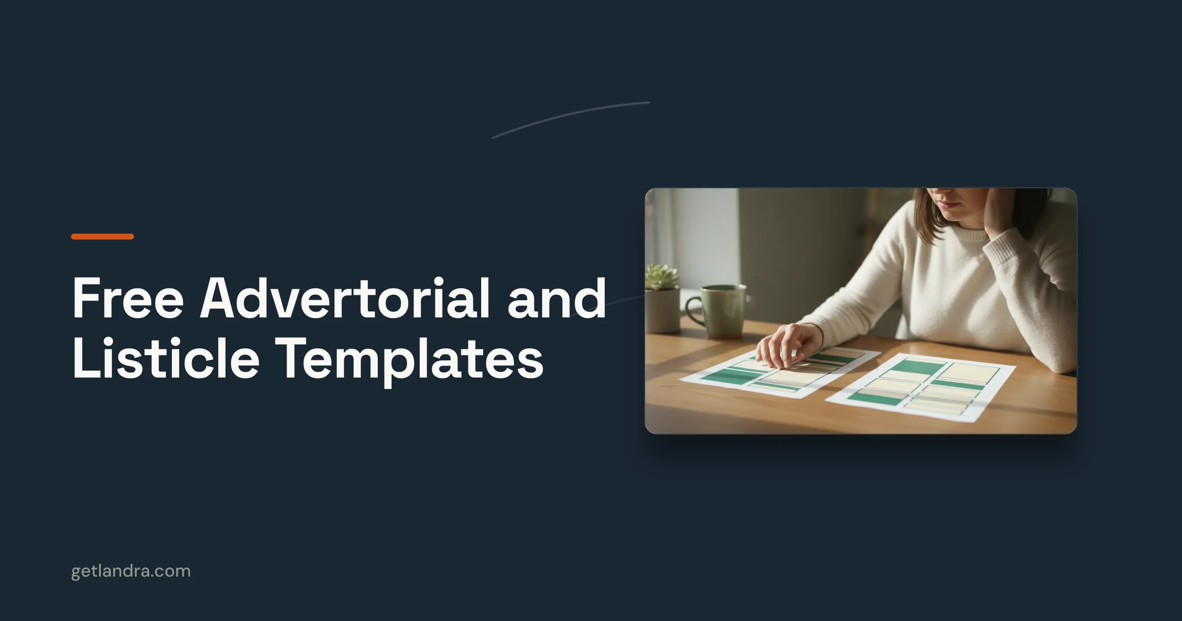 Landra blog cover — Free Advertorial and Listicle Templates for DTC Brands